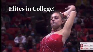 Freshmen Elite Gymnasts in College 2022: “ I feel good today”