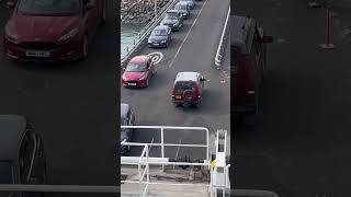 Reversing onto the ferry to come home from Jersey on Saturday #jersey #ferry #reversing #landrover