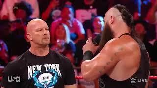 stone cold attack aj styles wwe raw September 9 highlights