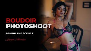 Behind the Scenes with Lavanya Manickam: Exclusive Boudoir Photoshoot | FOI Studios