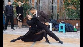 Amazing! Real Tango Street Dance in Buenos Aires, Argentina