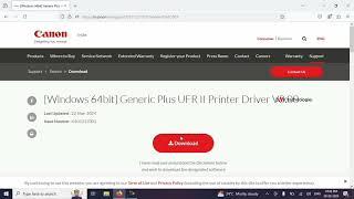 Canon LBP351x Printer Software / Driver Download & Installation