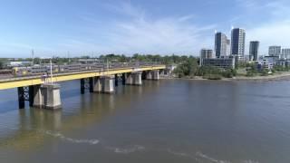 RailGallery - Aerial footage - Meadowbank - Sydney Trains