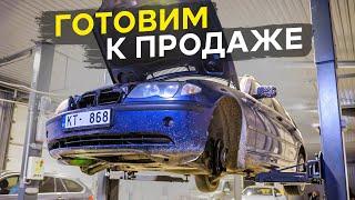 Зимняя BMW E46: меняем передние амортизаторы