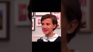 I still think of her as little eleven!|| no hate though!||#milliebobbybrown