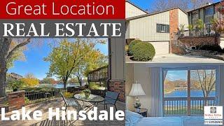 LAKE HINSDALE! BEST WATER VIEWS! 26 Highridge Road, Willowbrook, IL. LOCATION, LOCATION, LOCATION!!!