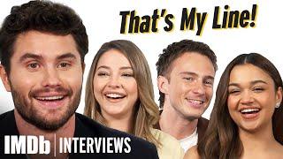 Does the OUTER BANKS S4 Cast Know Their Lines? | That's My Line | IMDb