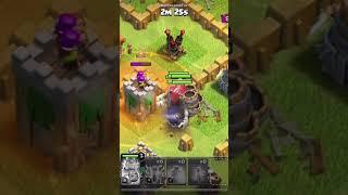 Skeleton 🩻 raid clash of clans funny video base