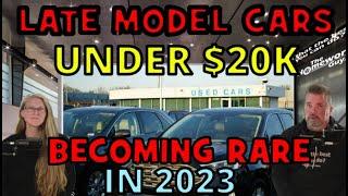 CARS UNDER $20K ARE RARE IN 2024 AT CAR DEALERSHIPS The Homework Guy, Kevin Hunter, Elizabeth