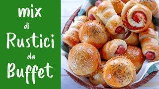 MIX OF PANBRIOCHE BUFFETS -  Easy Recipe - HOMEMADE BY BENEDETTA