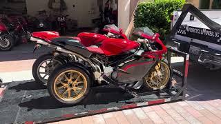 Transporting MV Agusta's for an Italian Motorcycle Show!