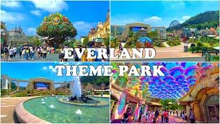 KOREA VLOG  | EVERLAND THEME PARK IN SUMMER