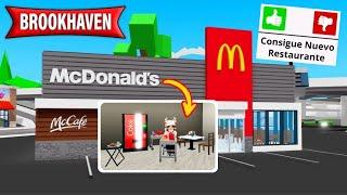 NUEVO *RESTAURANTE SECRETO* EN LA *ACTUALIZACIÓN* DE BROOKHAVEN ROBLOX