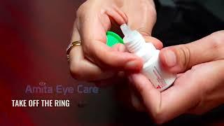 HOW TO OPEN AN EYE DROPS BOTTLE..?