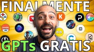 GPTs GRATIS per TUTTI: eccone 15 ASSURDI + GUIDA COMPLETA all'USO