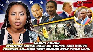 Bwa mare! Martine Moise pale ak Trump..Rubio pran gwo desizyon,Oligak pral prn kòd..CPT panike anpil