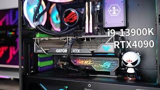 The Vision Of Professional Gamers is Really Good, Top-Level PC, RTX4090 + i9-13900K + Z790