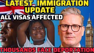 DISASTER STRIKES UK AS SKILLED WORKERS FACE DEPORTATION||LATEST MIGRATION UPDATE( 2024)