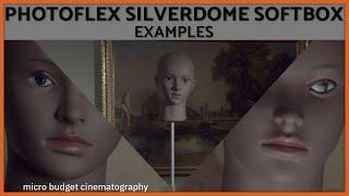 Photoflex Silverdome Softbox Examples