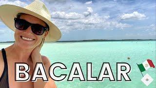 Bacalar 7 colors LAGOON | Better than Tulum? 