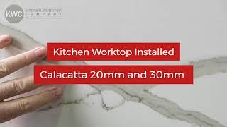 Calacatta Kitchen Worktops London  ||  Kitchen Worktops London