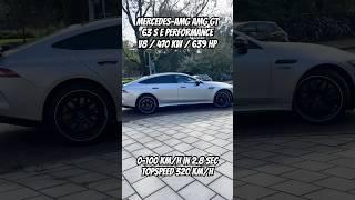 This MERCEDES-AMG AMG GT 63 S E PERFORMANCE has insane numbers on acceleration!!! #shorts