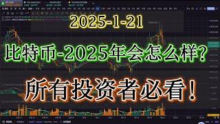 #比特币 ｜比特币2025年会怎么样？所有投资者必看！所有的反弹不反弹到15万以上都是无效的！#bitcoin  #比特币#合约交易#trump币