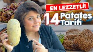 Asla Kaçırılmaması Gereken 14 Patates Tarifi  Patates Salatası, Köftesi, Kızartması ve Dahası