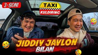 Taksida KULDIRING 3-soni Qvz aktyori jiddiy Javlon aka bilan bo'ldi