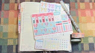 Stretching 1 kit to 2 weeks in my Hobonichi Weeks