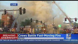 Natick Restaurant Fire Burns For Several Hours, Impacts Several Businesses