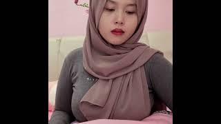 hijab style || recomended simple hijab muka bulat badan berisi