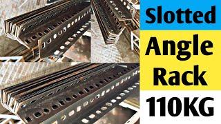 Slotted Rack Angle || Slotted Angle Manufacturer || Slotted Iron Rack || Metal Slotted Angle Rack