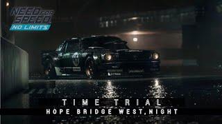 Time trial hope bridge west, night | nfs no limits | new gameplay videos