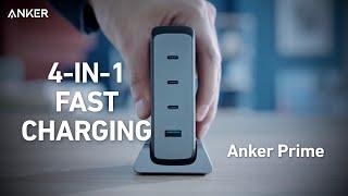 4-in-1 Super Power—Anker Prime 240W GaN Desktop Charger