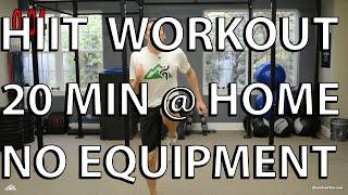 HIIT Workout - 20 Min. Killer at Home Workout - No Equipment (C) 2/2