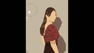 How to make digital illustration of photos - Faceless Portrait of Saboor Aly