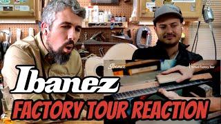 Professional Luthier Reacts: Ibanez Guitar Factory Tour