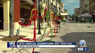 8th annual downtown Art Festival held in West Palm Beach