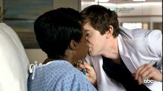 The Good Doctor 2x08 A Patient Kisses Shaun on the Lips