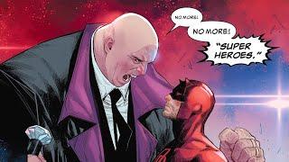 Devils Reign: Kingpin Bans Superheroes