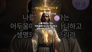 어둠이 두려우신가요? 예수님만이 생명의 빛입니다ㅣ요한복음 묵상ㅣ생명의 빛ㅣ예수 그리스도ㅣ성경 말씀ㅣ하나님의 음성ㅣ성경 낭독ㅣ말씀 묵상ㅣ신앙 회복ㅣ회복과 평안 #명언 #묵상할때