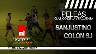 compacto completo clasico de la verguenza (Sanjustino vs Colón) + relato alejandro benitez