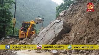 Toy-Train disrupted Due To landslide At Paglajhora