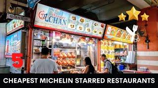 Top 5 Cheapest Michelin-starred Restaurants In The World