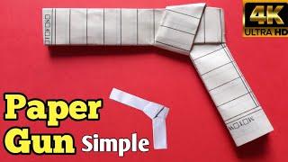 How to Make Paper Gun without Glue | Origami | How to Make a Paper Gun | Paper Craft | Paper Gun