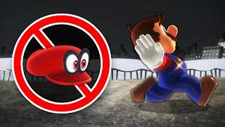 Mario Odyssey BUT I die if I touch Cappy