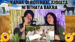 Punjabi Reaction on Wheat harvesting season | Chauriii Saab Ne Khwai Bakre De Naal Roti :D