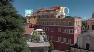 Drone over The American University of Rome