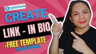 BEST LinkTree Alternative | How To Create your Link in Bio on Systeme.io (Tagalog Tutorial)